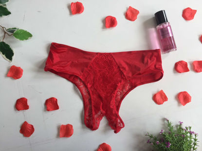 Imagen de Victoria's Secret  Panty Cheeky Satin Y Encaje.